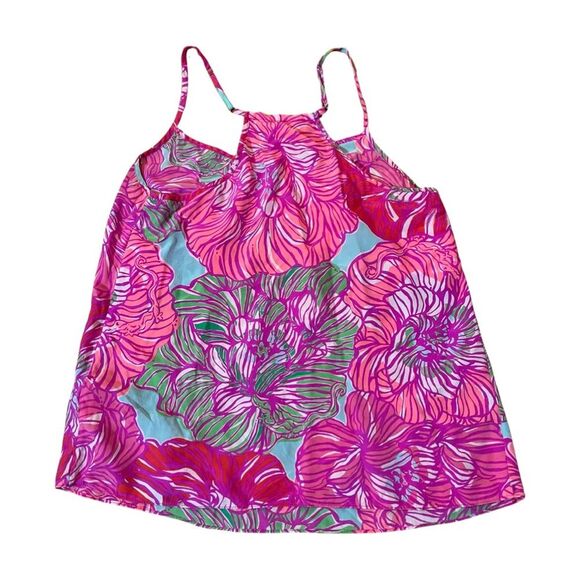 Lilly Pulitzer NWOT Dusk Tank in Peony Print - Picture 8 of 10